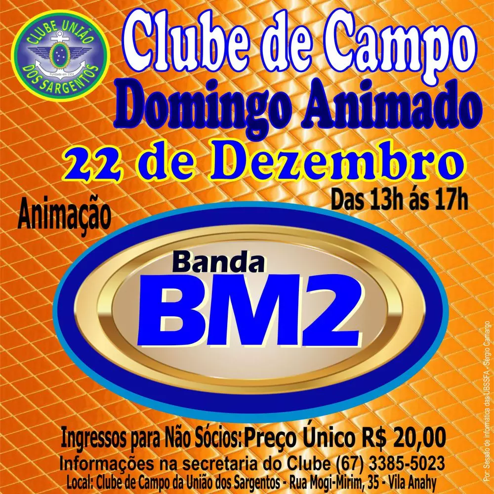 Domingo Animado no Clube de Campo 22 12 2024